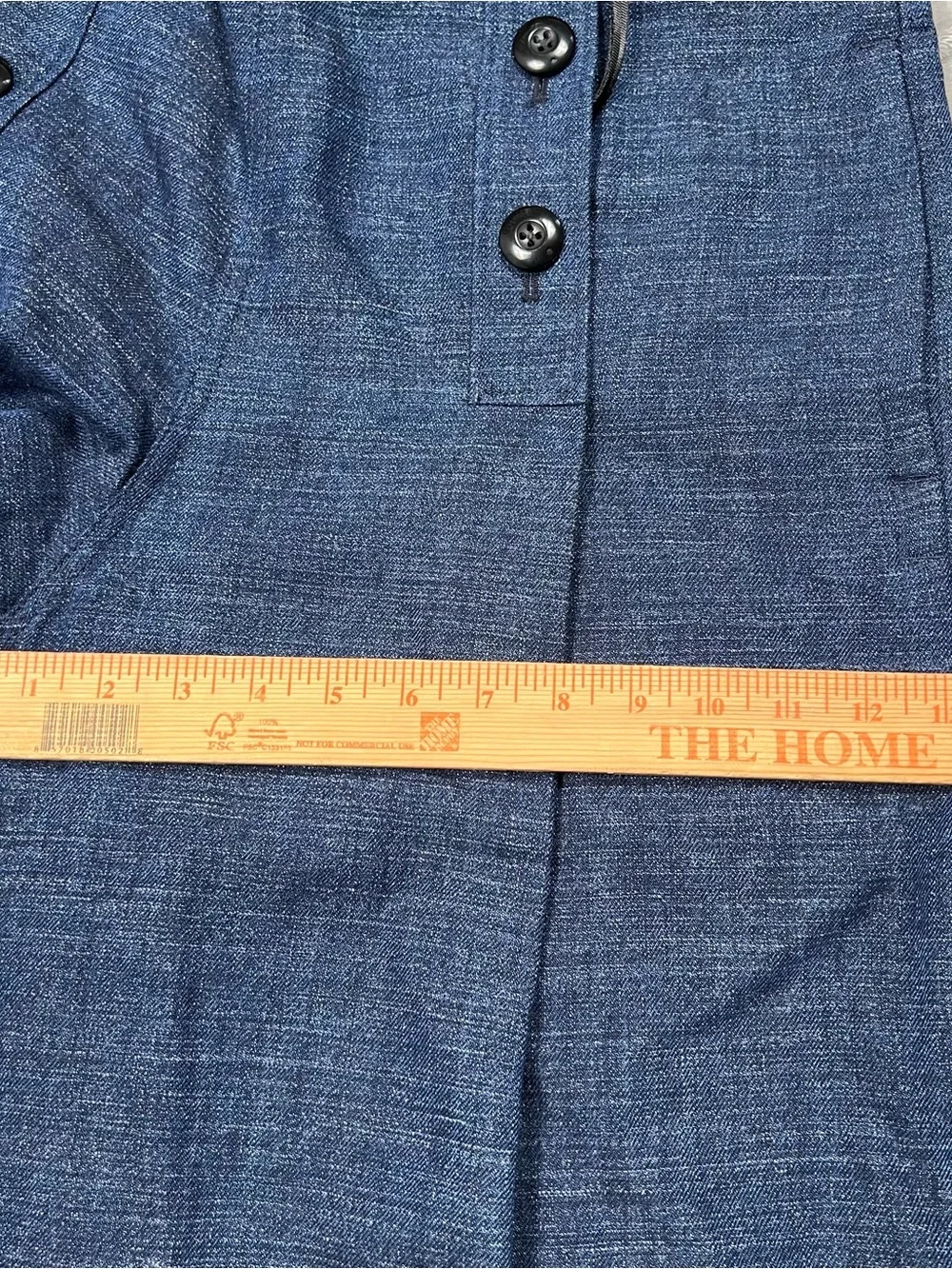 NWT G Star Maxi Navy Jeans Adult 30x31 Blue Loose Fit Wool Linen Military Pants